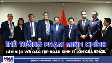 Thủ tướng Phạm Minh Chính làm việc với các Tập đoàn kinh tế lớn của Brazil - VNAMedia