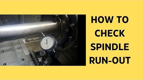 spindle run-out- GT part 1@HMC