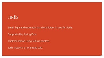 Intro to Jedis (Redis Java Client)