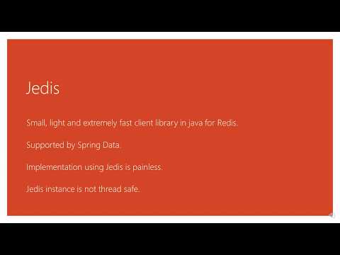 Intro to Jedis (Redis Java Client)