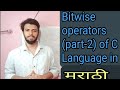 Bitwise operators of C Language (operators part-3)