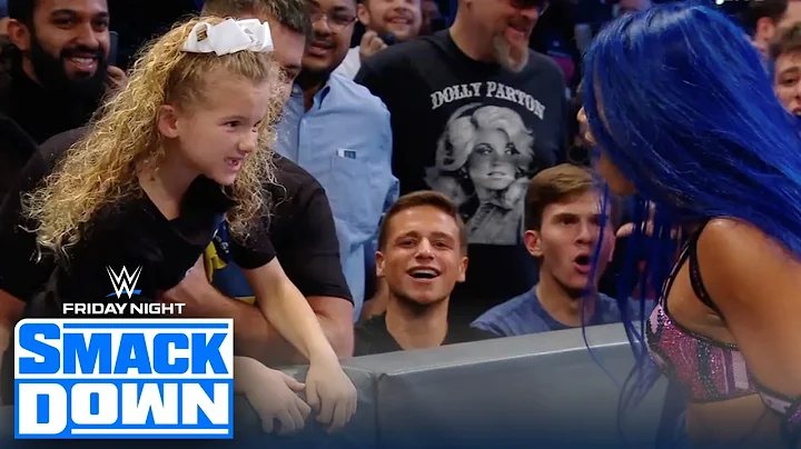 Sasha Banks tries to teach Lacey Evans a lesson in...