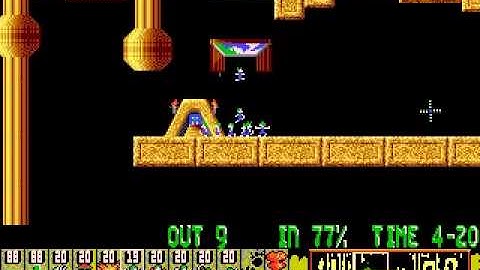 Lemmings - Fun Level 8