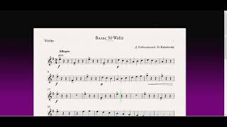 Вальс 50 Waltz(Скрипка)/(Violin)Скрипка 1 класс / Violin 1 grade