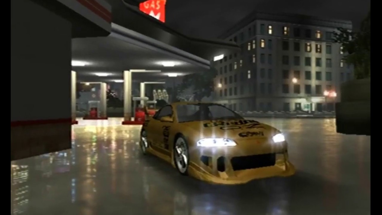 NFS Underground Beta PS2 Demo Early Market Street