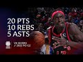 Pascal Siakam 20 pts 10 rebs 5 asts vs Sixers 2022 PO G2