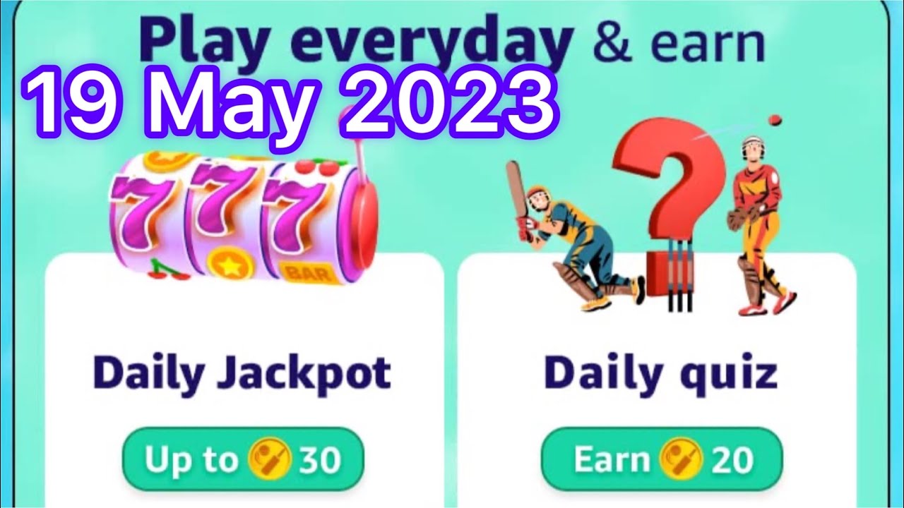 Amazon Daily Runs jackpot quiz answers today Amazon Daily Runs Quiz
