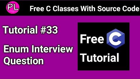 Enum Interview Question | C Programming Interview Question | Enum in C Programming | Programming Lab