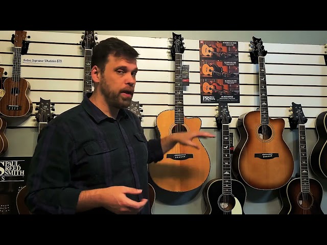 Comparing the Paul Reed Smith SE Acoustic line. A60 vs A50 vs A40. class=