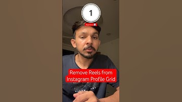How to Remove Reels from Instagram Profile Grid (Quick & Easy!) #shorts