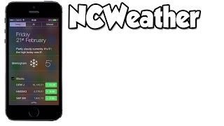 How to Add a Simple Weather Widget to Notification Centre in iOS 7 - NCWeather screenshot 5