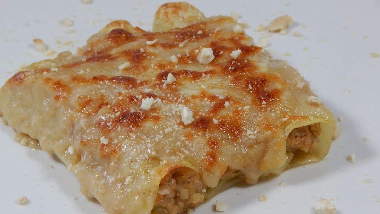 Каннеллони с курицей и фуа-гра – ОЧЕНЬ ЛЕГКО И ПОШАГОВО!