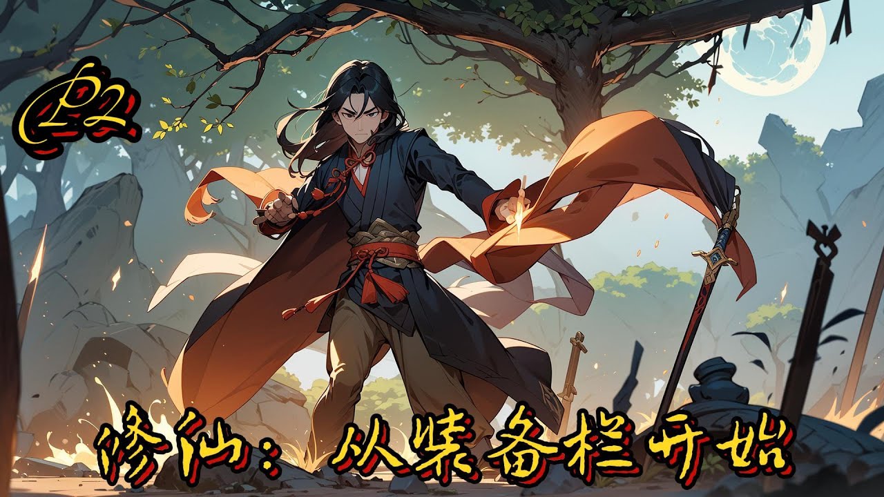 🍂【修仙：從裝備欄開始】P2 丹藥，修仙界！丁言穿越修仙界，本是一微末散修，意外覺醒裝備欄面板。裝備【烏金爐】：煉製五種靈丹成功率+30%#種田 #玄幻小說 #ai漫画 #修仙 #穿越 #凡人流