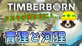 【Timberborn】きまぐれな青狸が河狸を導く【LIVE】