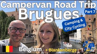 Beautiful BRUGES Beligium walking tour | Early Retirement Road Trip Adventures