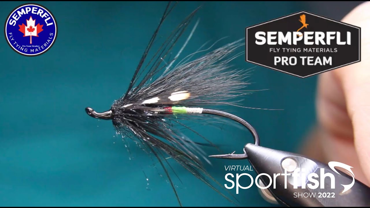 Tying the Undertaker salmon fly with Semperfli pro, Rick Passek YouTube