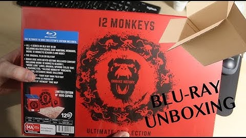 12 Monkeys ViaVision Blu-ray Unboxing