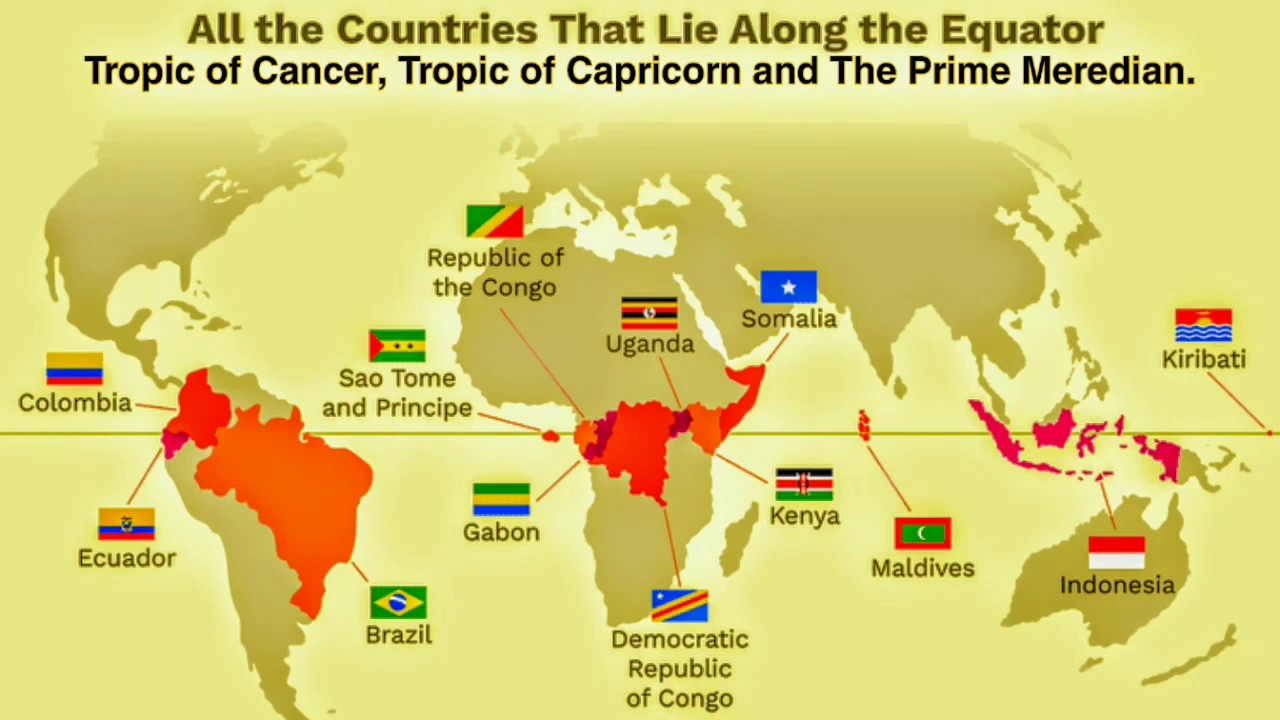 Tropic Of Cancer Map North America