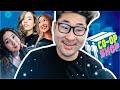 Impostor Win on Among Us Airship map and Scarra's Co Op Shop ft. xChocobars, Pokimane, Fuslie