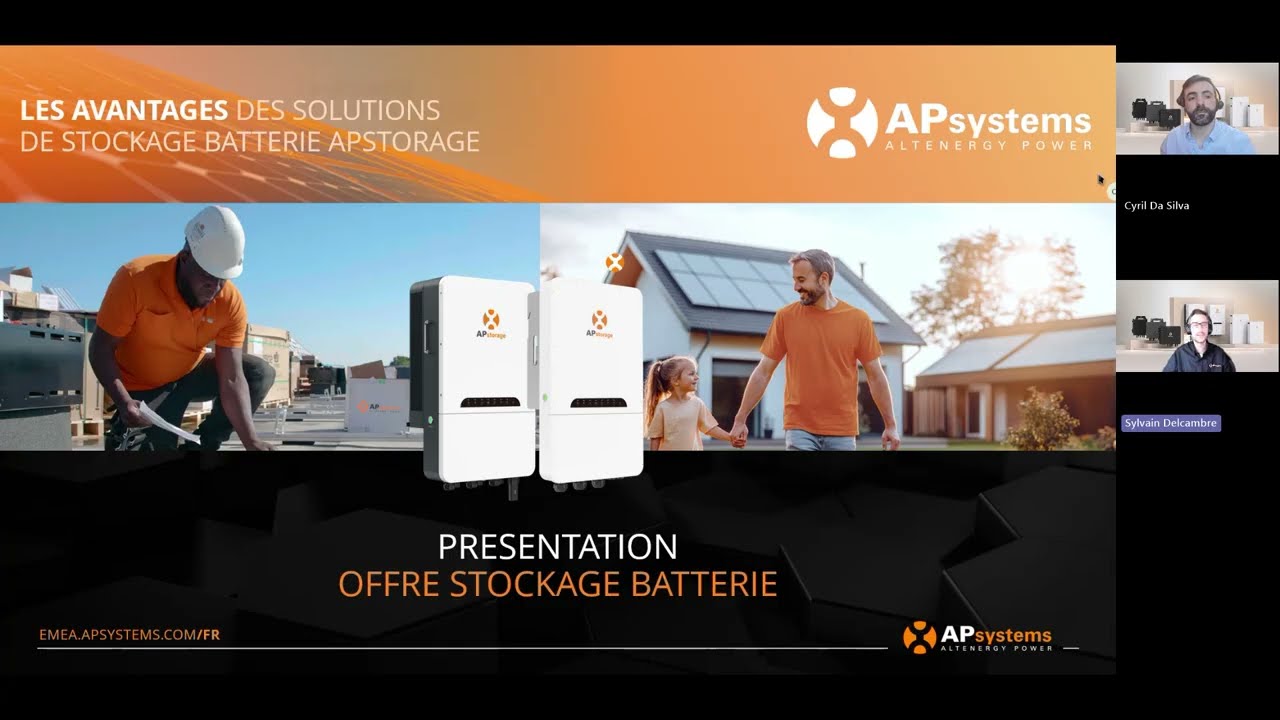 Webinaire APstorage : Stockage et Batteries 01/2026