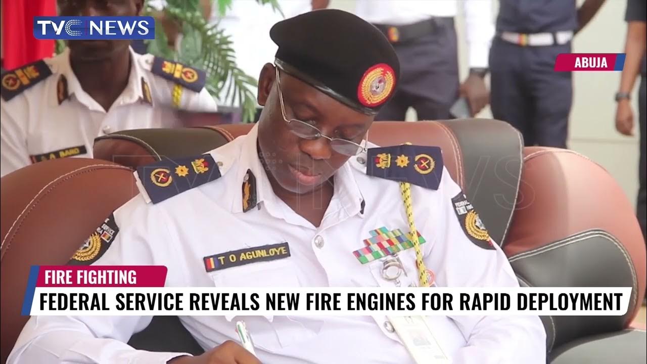 Federal Service Reveals New Fire Engines For Rapid Deployment