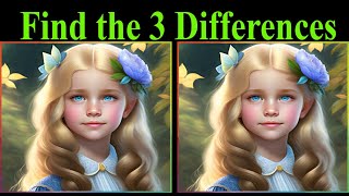 🔥Have you ever seen such a difficult spot the difference gameTry this one! [Find 3 Differences #73】