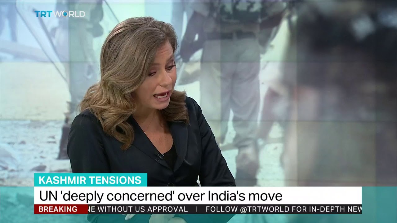 Kashmir Tensions: Interview with Ravale Mohydin newspaper mockup