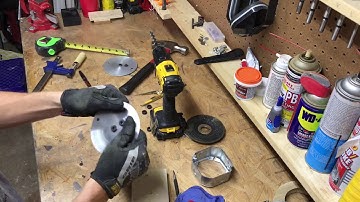 DIY Industrial Ceiling Medallion