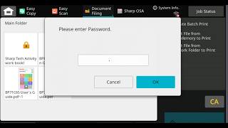 PIN Printing with the Sharp BP Series 2 MFP