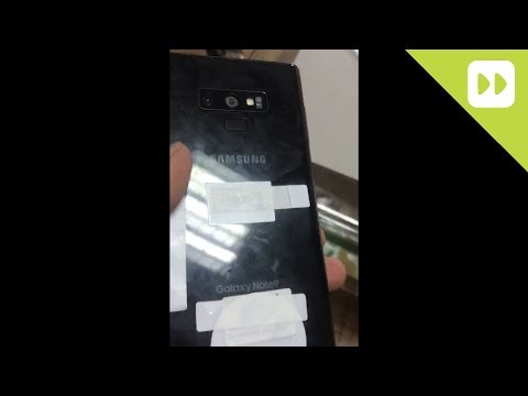 Samsung Galaxy Note 9 Leak - First Hands On Look