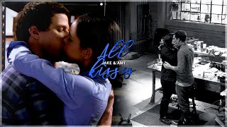 Jake Peralta & Amy Santiago | All of their kisses