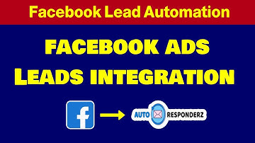 How to Integrate Facebook Leads Ads with Autoresponders, How to automate Facebook leads