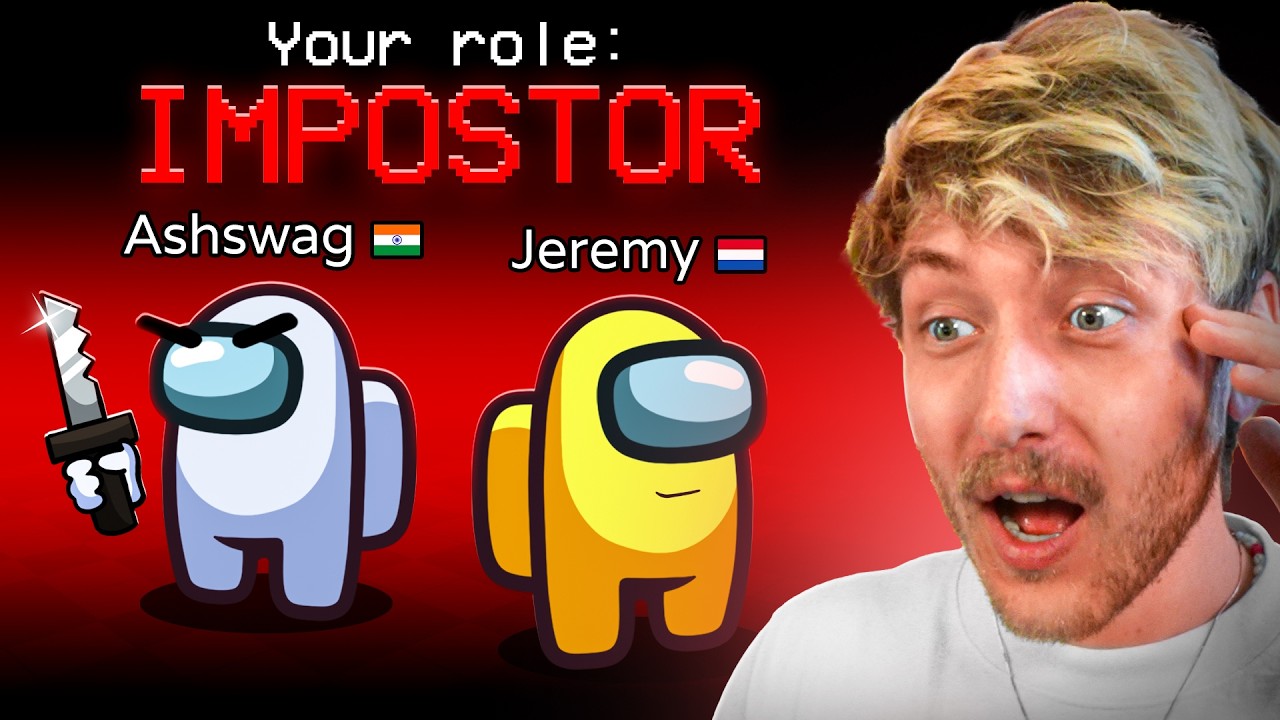 IMPOSTER MET ASHSWAG in AMONG US! ft QSMP2