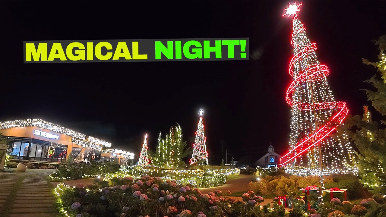 Hiraya Farm Escape is MAGICAL at Night! CHRISTMAS in Claveria, Misamis Oriental
