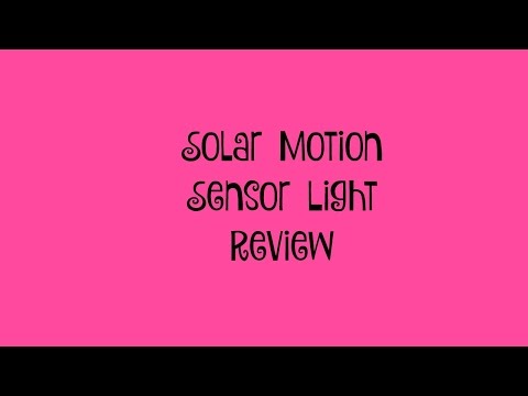 Solar Motion Sensor Light, Fugetek FT-38L, Super Bright 38 LED, Genuine LG Rechargeable Batteries, Solar Power
