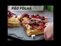 Sanduíche com pão folha. #Receita #VixHum