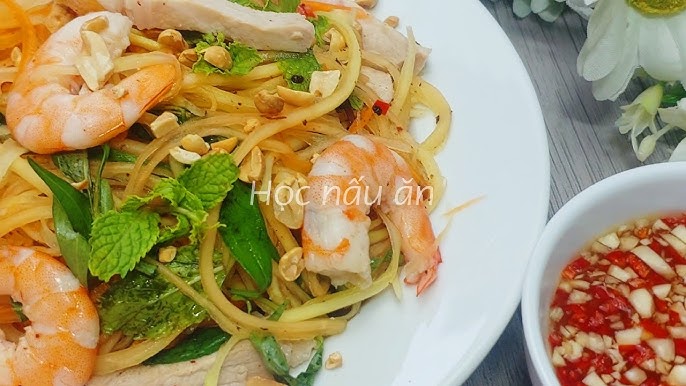Cách Làm Gỏi Tôm Thịt Đơn Giản - Thưởng Thức Hương Vị Việt