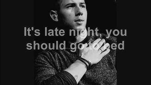Nick Jonas - Area Code (Lyrics video)