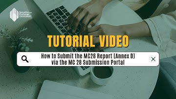 How to Submit the MC 28 Report (Initial Submission) | SEC Philippines