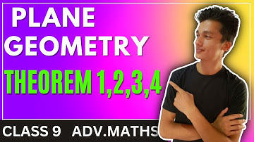 class 9 advanced maths chapter 7, Theorem number 1,2,3,4, exercise 7 plane geometry