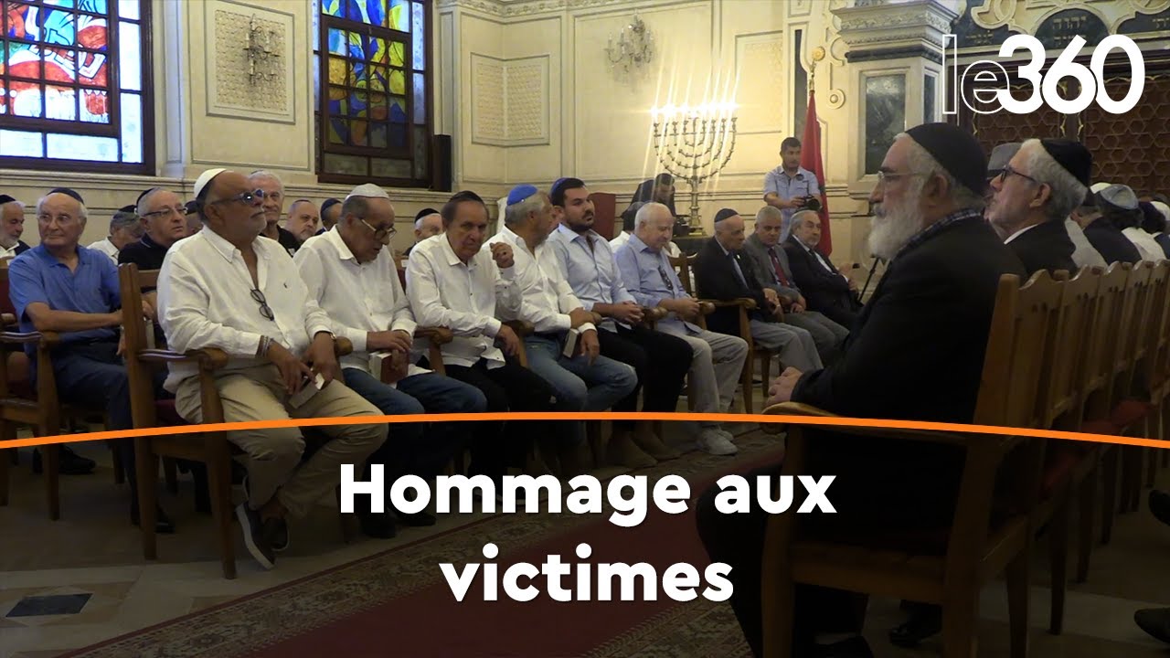 Séisme: la communauté juive se recueille en hommage aux victimes au Temple Beth El