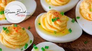 Classic Deviled Eggs Recipe with Cook Time and Ingredient Measurements