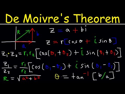 Complex Numbers In Polar - De Moivre&rsquo;s Theorem