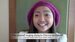 Charice - Sing Along to &quot;Pyramid&quot; on Oprah