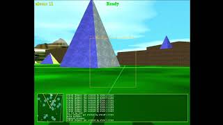 BZFlag 1.7e6 (2002) - Retro gameplay on VIA/S3G Unichrome IGP (FULL HD 1080p 60FPS)