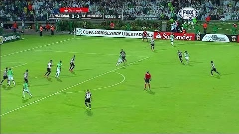 Atlético Nacional 1 - 0 Atlético Mineiro Copa Libertadores 2014