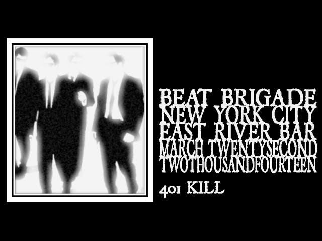 Obejrzyj Beat Brigade - 401 Kill (East River Bar 2014) w YouTube Obejrzyj Beat Brigade - 401 Kill (East River Bar 2014) w YouTube