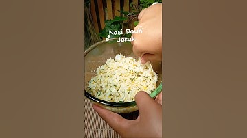 Nasi Daun Jeruk 🍊 #nasidaunjeruk