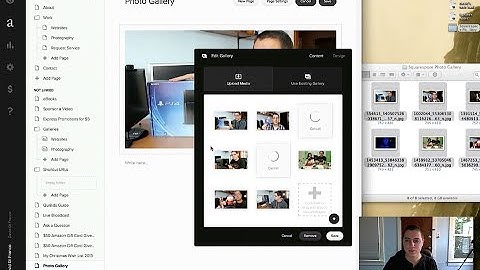 How to Create a Photo Gallery Using Squarespace