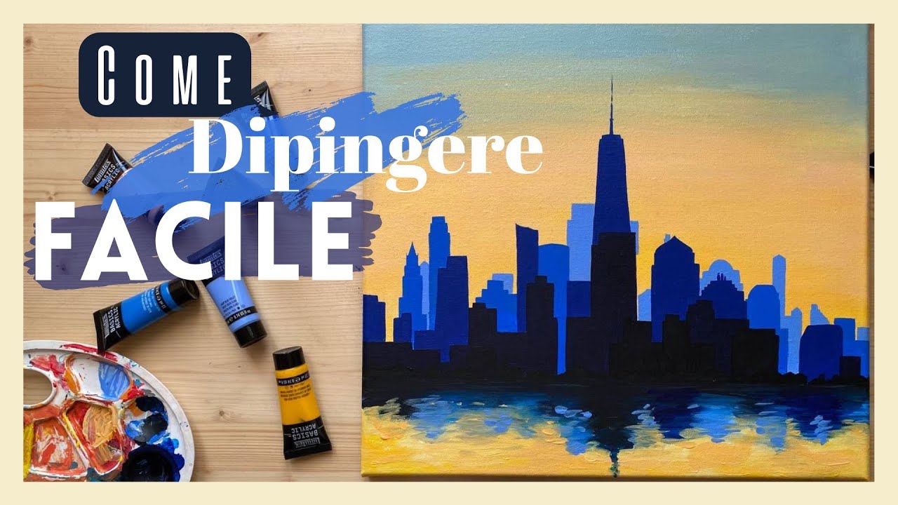 COME DIPINGERE su TELA con ACRILICI. TRE TECNICHE E TANTI TRUCCHETTI